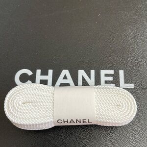 Chanel Shoelace for Sneakers “NO LOGO”